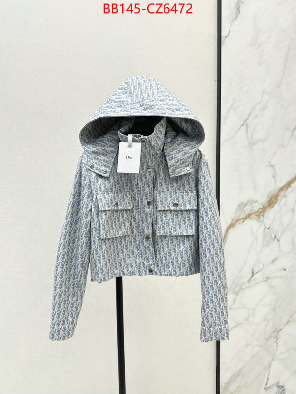 Clothing-Dior best designer replica ID: CZ6472 $: 145USD