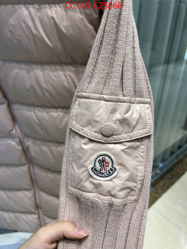 Down jacket Women-Moncler designer wholesale replica ID: CZ5868 $: 145USD