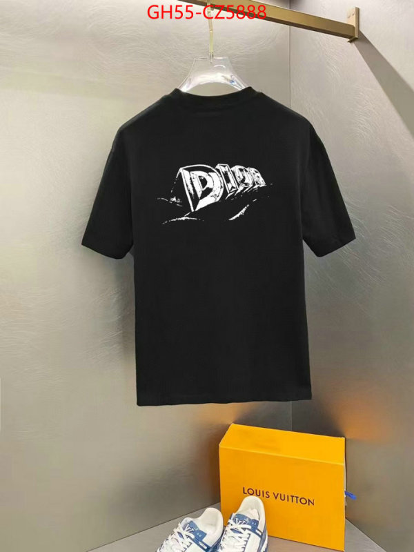 Clothing-Dior aaaaa replica designer ID: CZ5888 $: 55USD