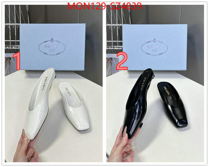 Women Shoes-Prada luxury 7 star replica ID: SZ4839 $: 129USD