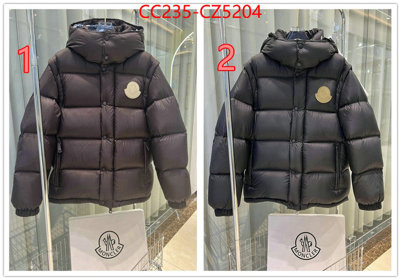Down jacket Men-Moncler is it illegal to buy dupe ID: CZ5204 $: 235USD