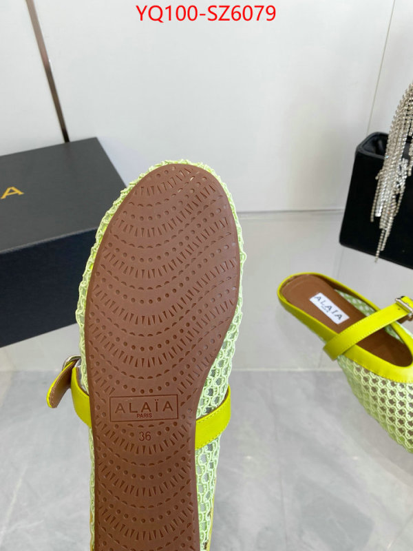 Women Shoes-ALAIA top grade ID: SZ6079 $: 100USD