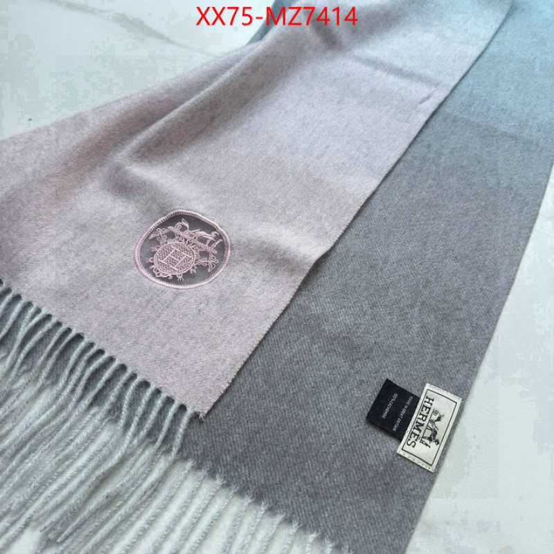Scarf-Hermes what's the best place to buy replica ID: MZ7414 $: 75USD