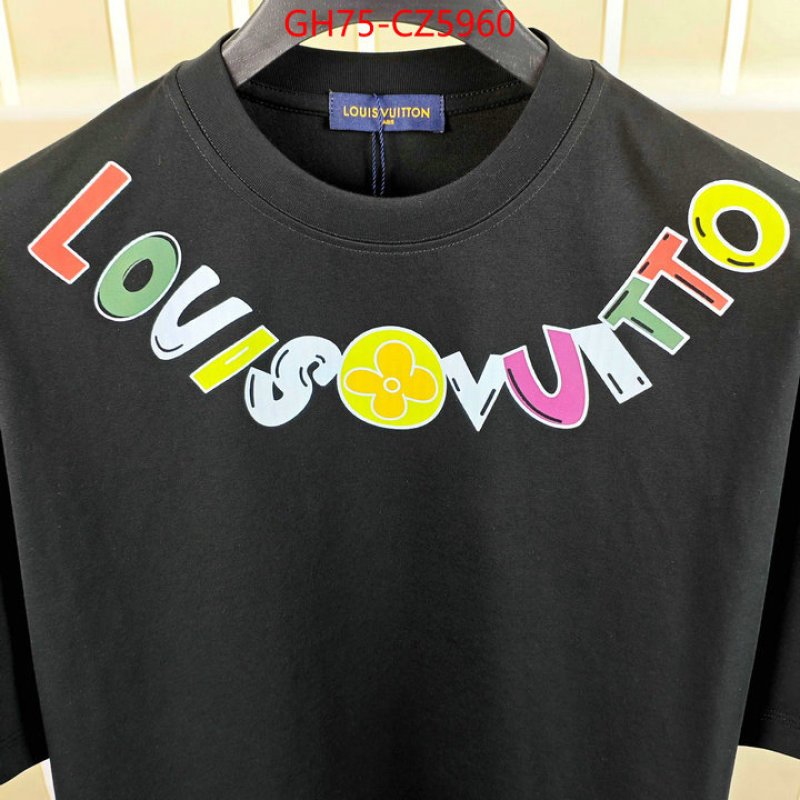 Clothing-LV what's the best to buy replica ID: CZ5960 $: 75USD