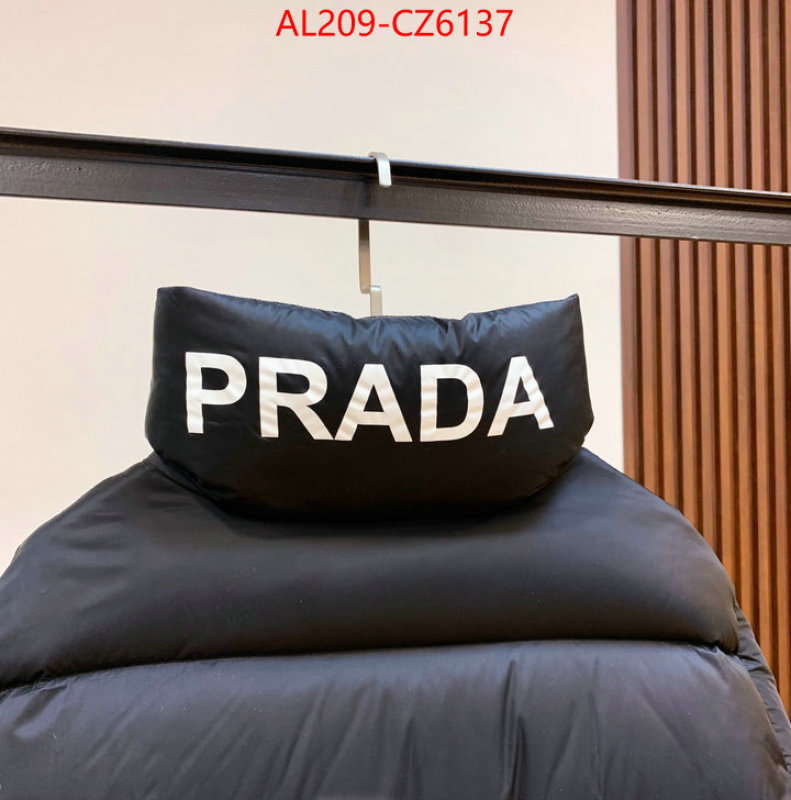 Down jacket Women-Prada the highest quality fake ID: CZ6137 $: 209USD