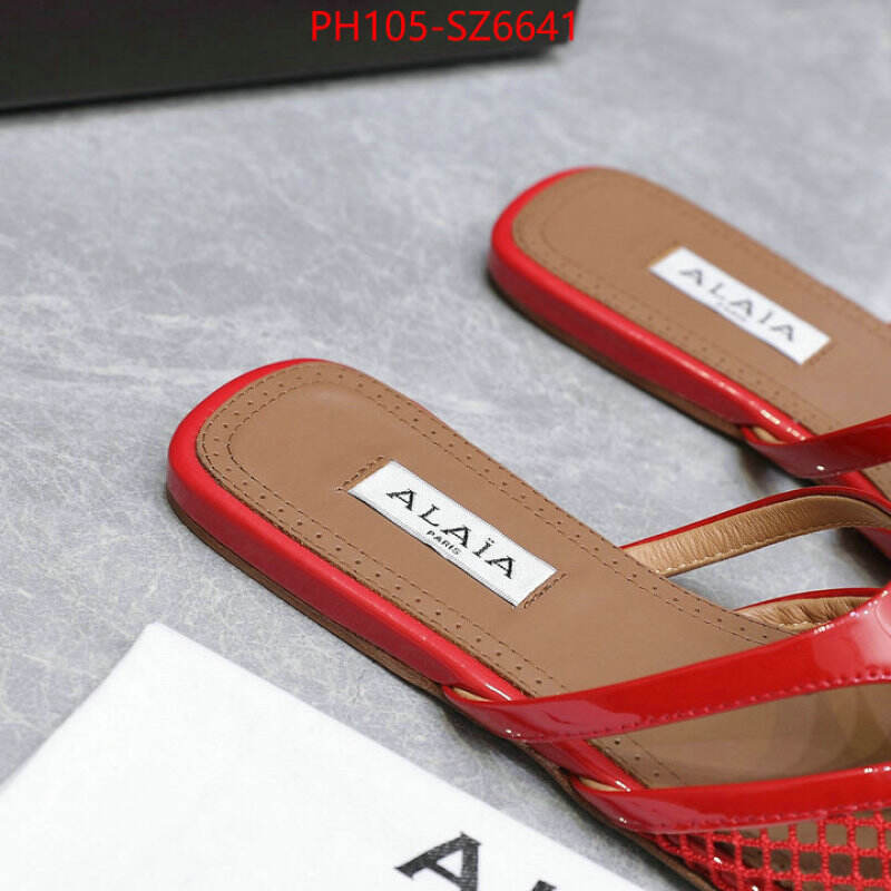 Women Shoes-ALAIA aaaaa+ quality replica ID: SZ6641 $: 105USD