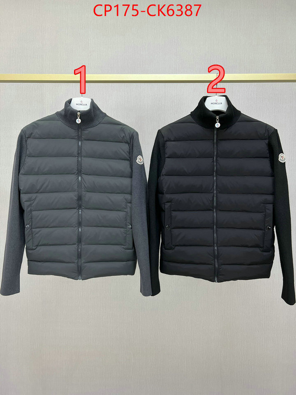 Down jacket Men-Moncler cheap wholesale ID: CK6387 $: 175USD