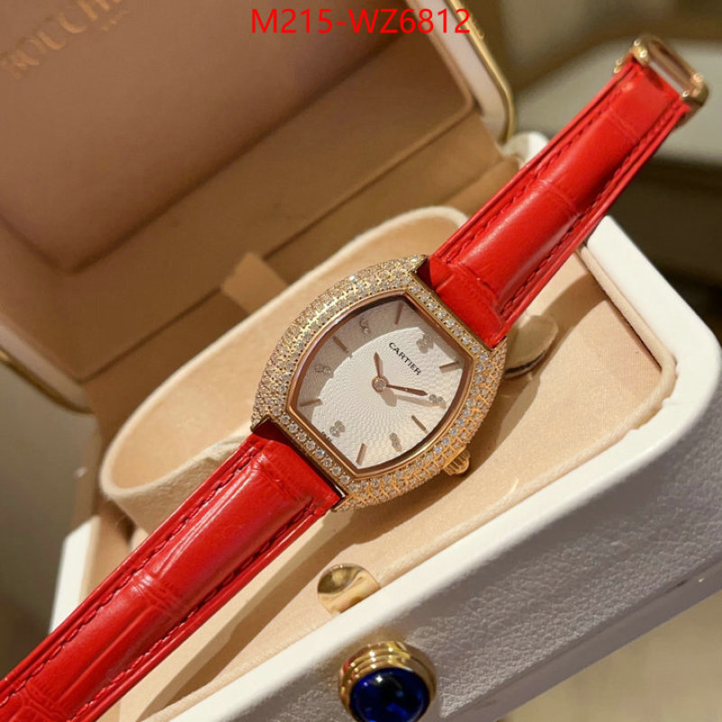 Watch(TOP)-Cartier what 1:1 replica ID: WZ6812 $: 215USD