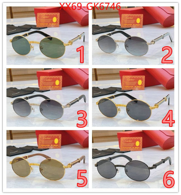 Glasses-Cartier buy cheap replica ID: GK6746 $: 69USD