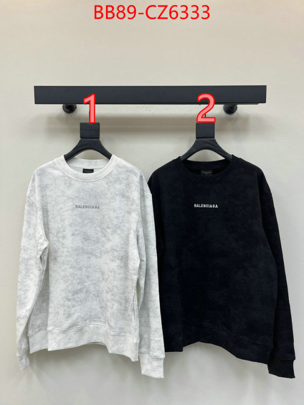 Clothing-Balenciaga top 1:1 replica ID: CZ6333 $: 89USD
