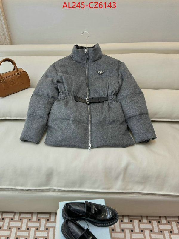 Down jacket Women-Prada fake high quality ID: CZ6143 $: 245USD