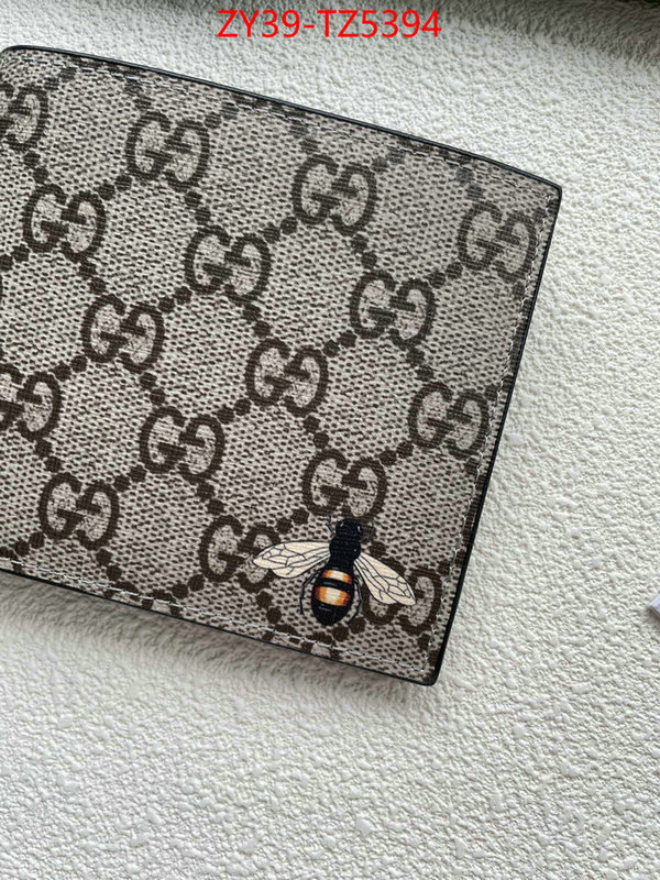 Gucci Bags(4A)-Wallet- where could you find a great quality designer ID: TZ5394 $: 39USD,