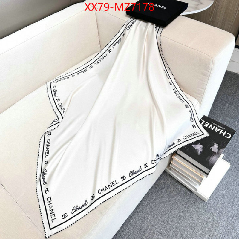 Scarf-Chanel the highest quality fake ID: MZ7178 $: 79USD