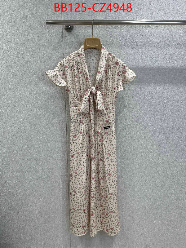 Clothing-MIU MIU quality aaaaa replica ID: CZ4948 $: 125USD