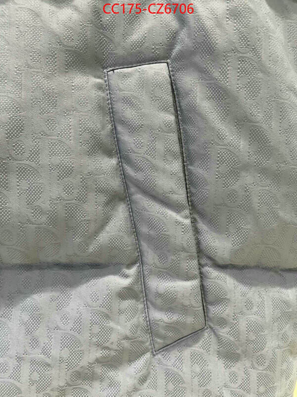 Down jacket Women-Dior replica for cheap ID: CZ6706 $: 175USD