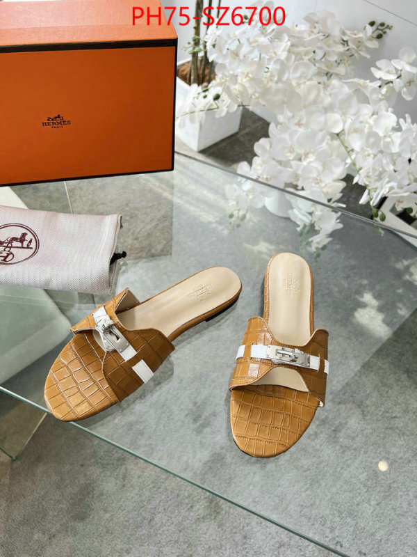 Women Shoes-Hermes cheap wholesale ID: SZ6700 $: 75USD