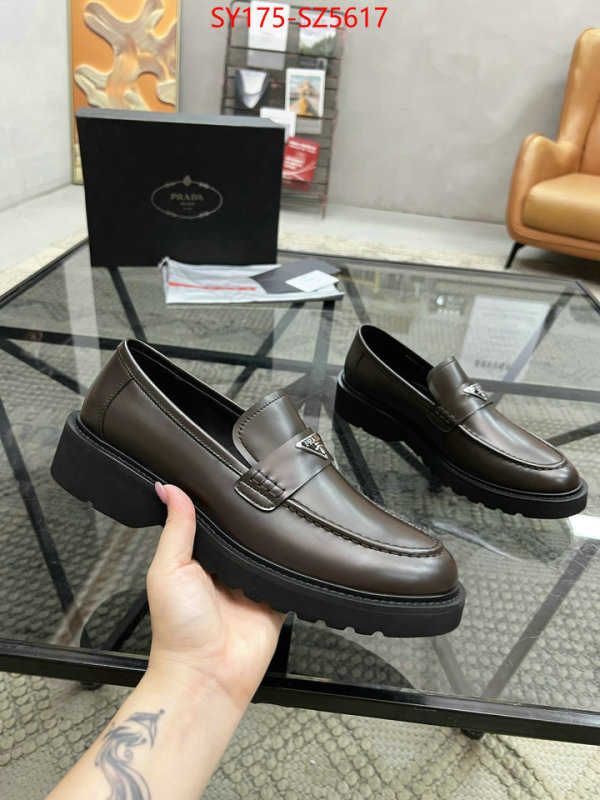 Men shoes-Prada aaaaa+ replica ID: SZ5617 $: 175USD
