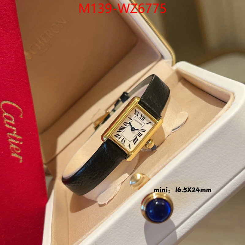 Watch(4A)-Cartier is it illegal to buy dupe ID: WZ6775 $: 139USD