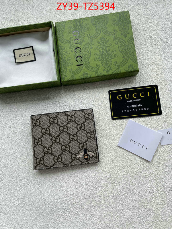 Gucci Bags(4A)-Wallet- where could you find a great quality designer ID: TZ5394 $: 39USD,