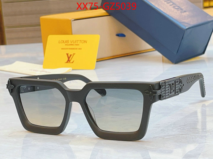 Glasses-LV shop cheap high quality 1:1 replica ID: GZ5039 $: 75USD