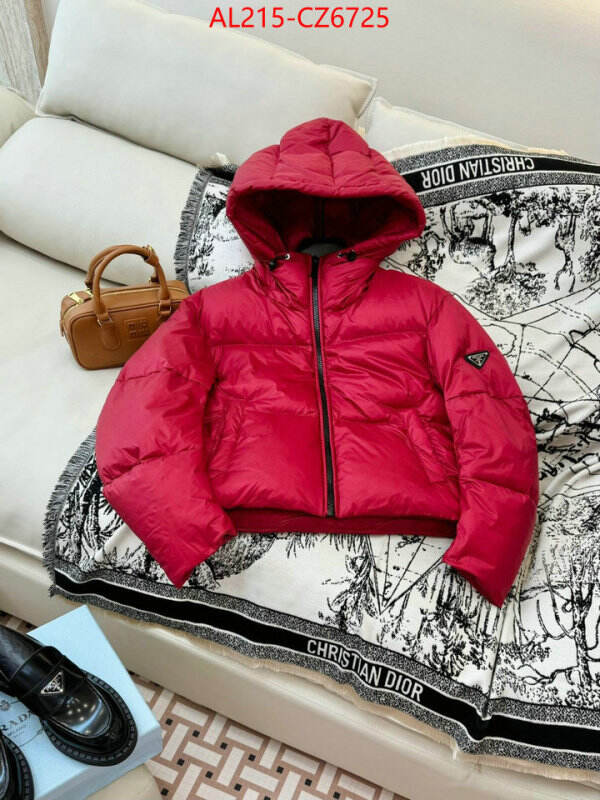 Down jacket Women-Prada replcia cheap from china ID: CZ6725 $: 215USD