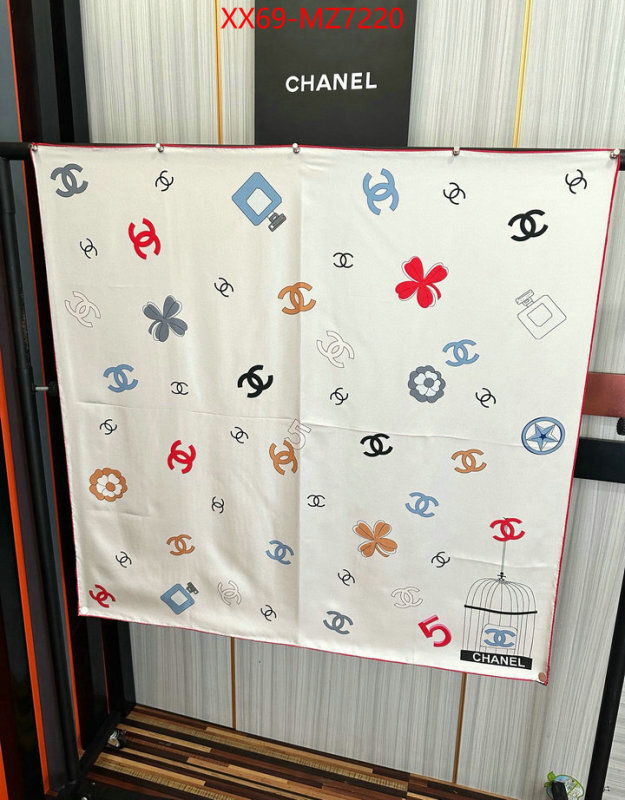Scarf-Chanel where to buy ID: MZ7220 $: 69USD