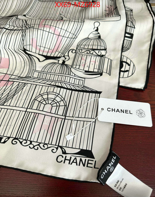 Scarf-Chanel shop the best high authentic quality replica ID: MZ6928 $: 69USD