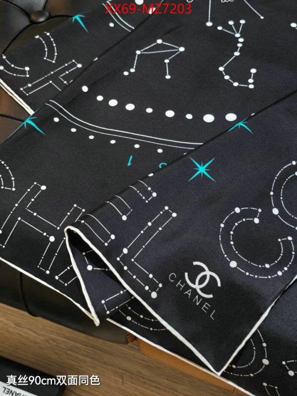 Scarf-Chanel replica for cheap ID: MZ7203 $: 69USD