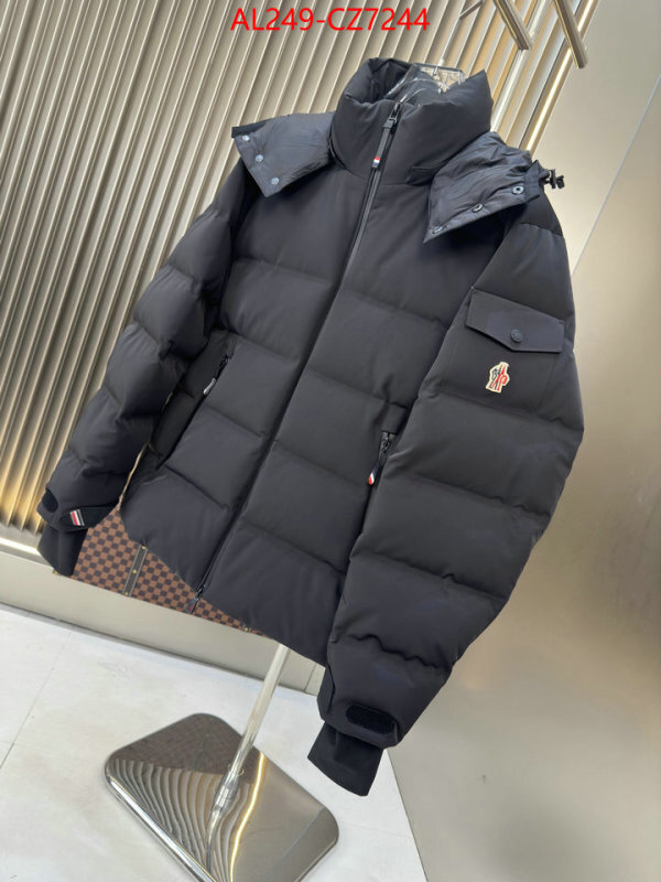 Down jacket Men-Moncler wholesale sale ID: CZ7244 $: 249USD