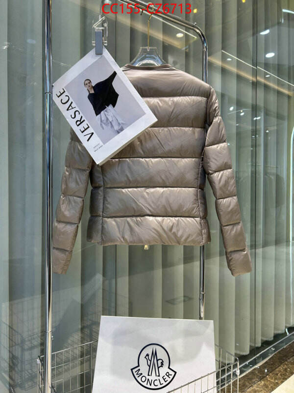 Down jacket Women-Moncler top 1:1 replica ID: CZ6713 $: 155USD