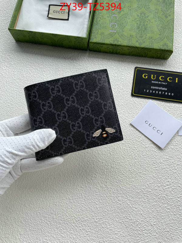 Gucci Bags(4A)-Wallet- where could you find a great quality designer ID: TZ5394 $: 39USD,