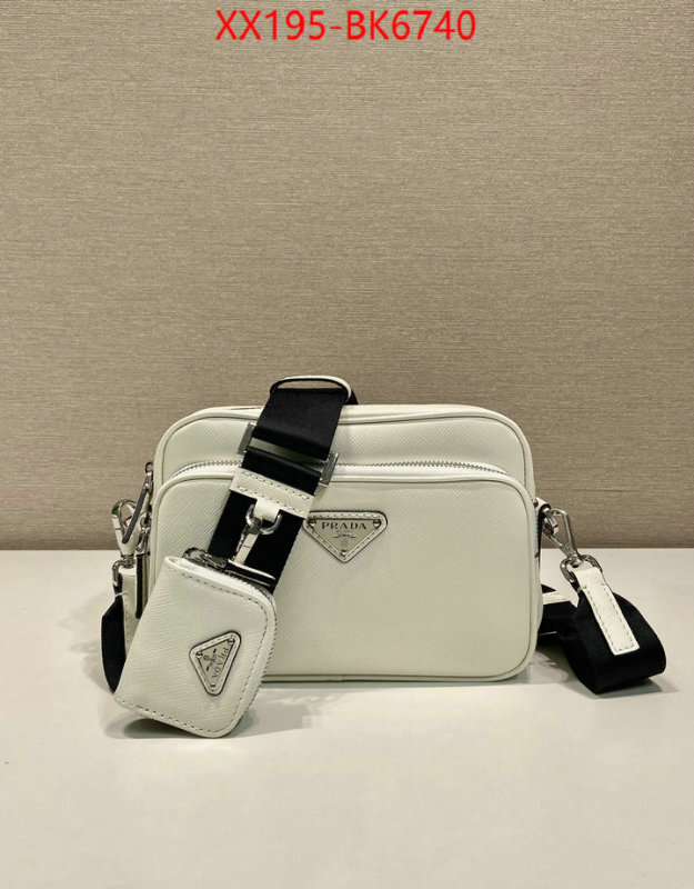 Prada Bags(TOP)-Crossbody- aaaaa+ replica designer ID: BK6740 $: 195USD,