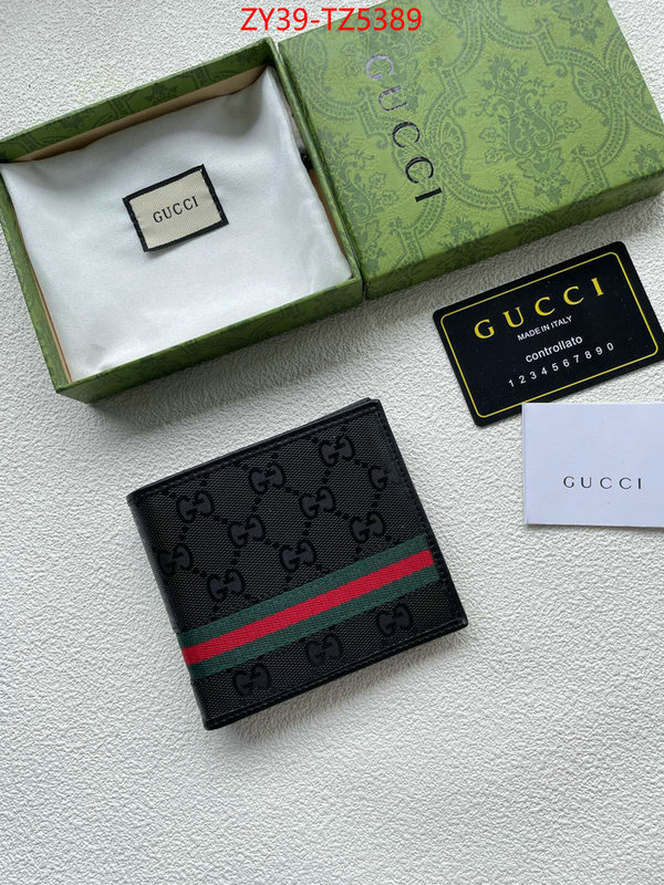 Gucci Bags(4A)-Wallet- best capucines replica ID: TZ5389 $: 39USD,