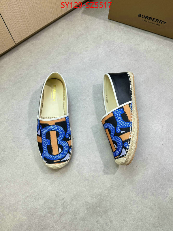 Men Shoes-Burberry aaaaa class replica ID: SZ5517 $: 129USD