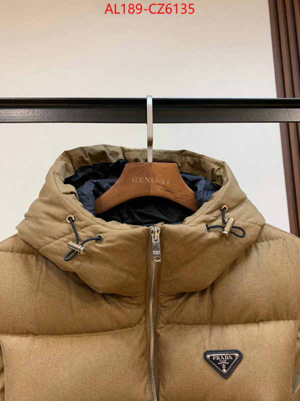 Down jacket Women-Prada buy best quality replica ID: CZ6135 $: 189USD