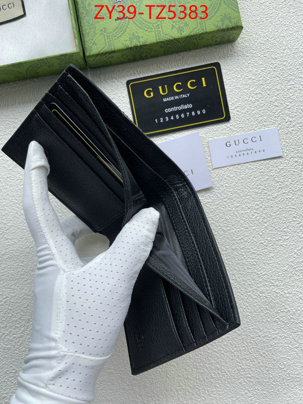 Gucci Bags(4A)-Wallet- how to find designer replica ID: TZ5383 $: 39USD,