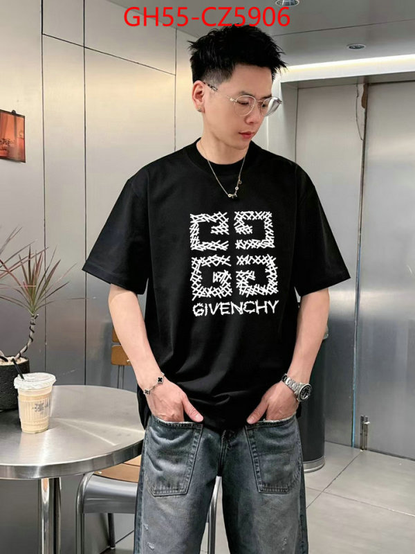 Clothing-Givenchy customize best quality replica ID: CZ5906 $: 55USD