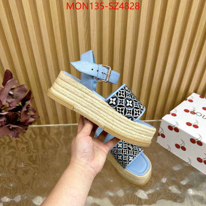 Women Shoes-LV wholesale replica shop ID: SZ4828 $: 135USD
