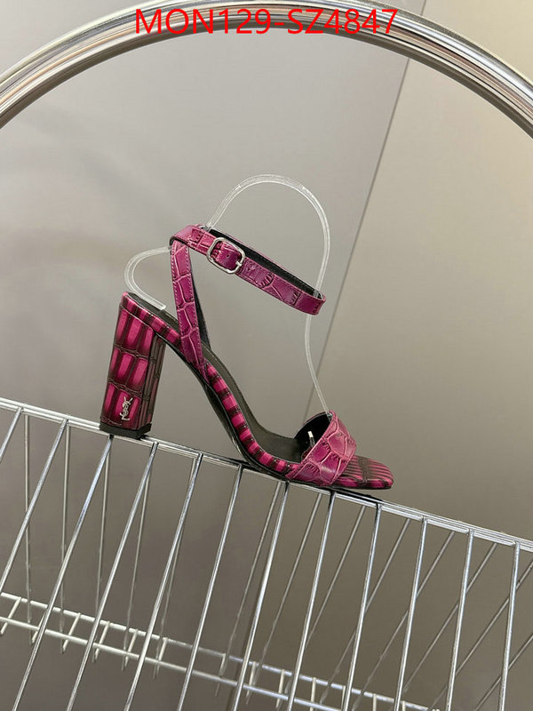 Women Shoes-YSL replica aaaaa+ designer ID: SZ4847 $: 129USD