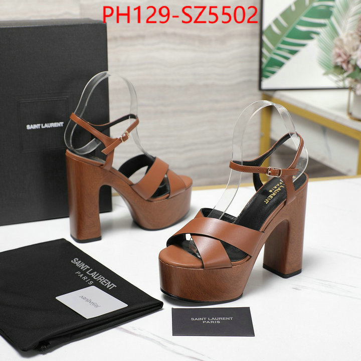 Women Shoes-YSL fake high quality ID: SZ5502 $: 129USD