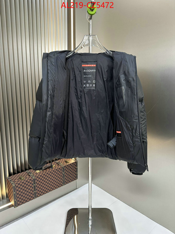 Down jacketMen-Prada buy 2024 replica ID: CZ5472 $: 219USD