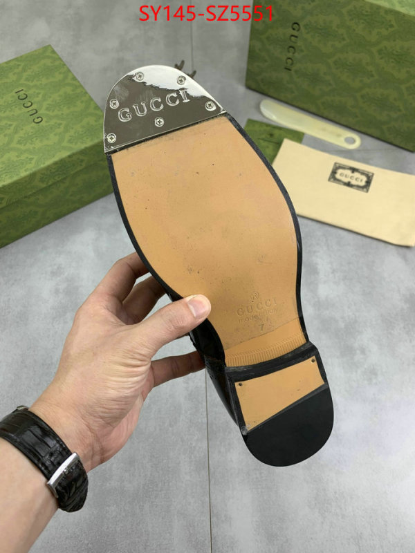 Men Shoes-Gucci best wholesale replica ID: SZ5551 $: 145USD