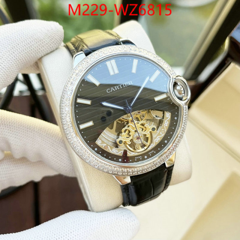 Watch(TOP)-Cartier best replica ID: WZ6815 $: 229USD