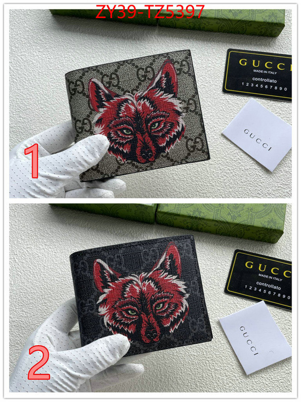Gucci Bags(4A)-Wallet- exclusive cheap ID: TZ5397 $: 39USD,