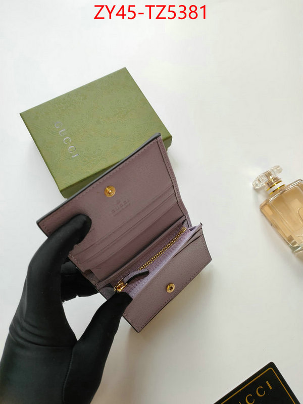 Gucci Bags(4A)-Wallet- find replica ID: TZ5381 $: 45USD,