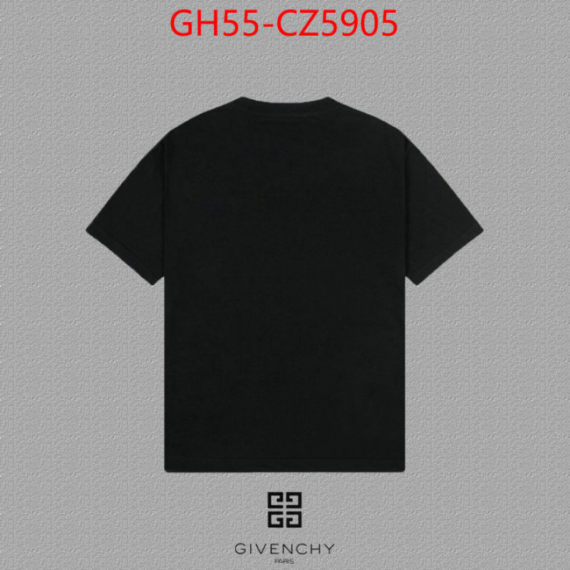 Clothing-Givenchy what is a 1:1 replica ID: CZ5905 $: 55USD