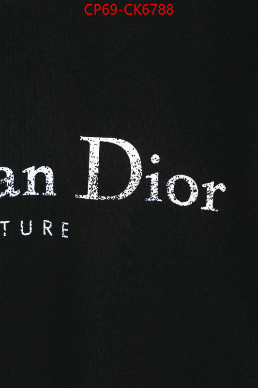 Clothing-Dior highest quality replica ID: CK6788 $: 69USD