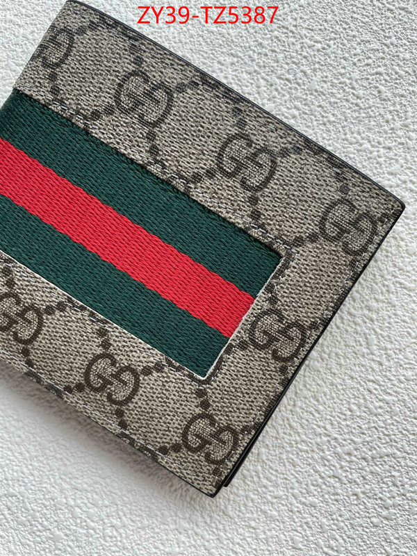 Gucci Bags(4A)-Wallet- find replica ID: TZ5387 $: 39USD,