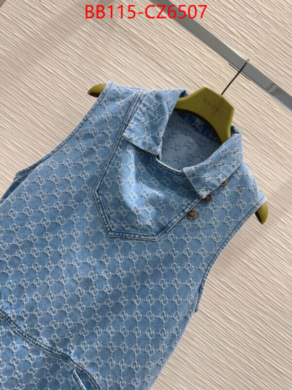 Clothing-Gucci luxury ID: CZ6507 $: 115USD