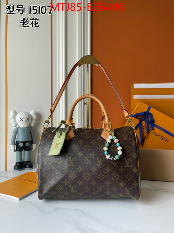 LV Bags(4A)-Speedy- knockoff highest quality ID: BZ6400 $: 85USD,